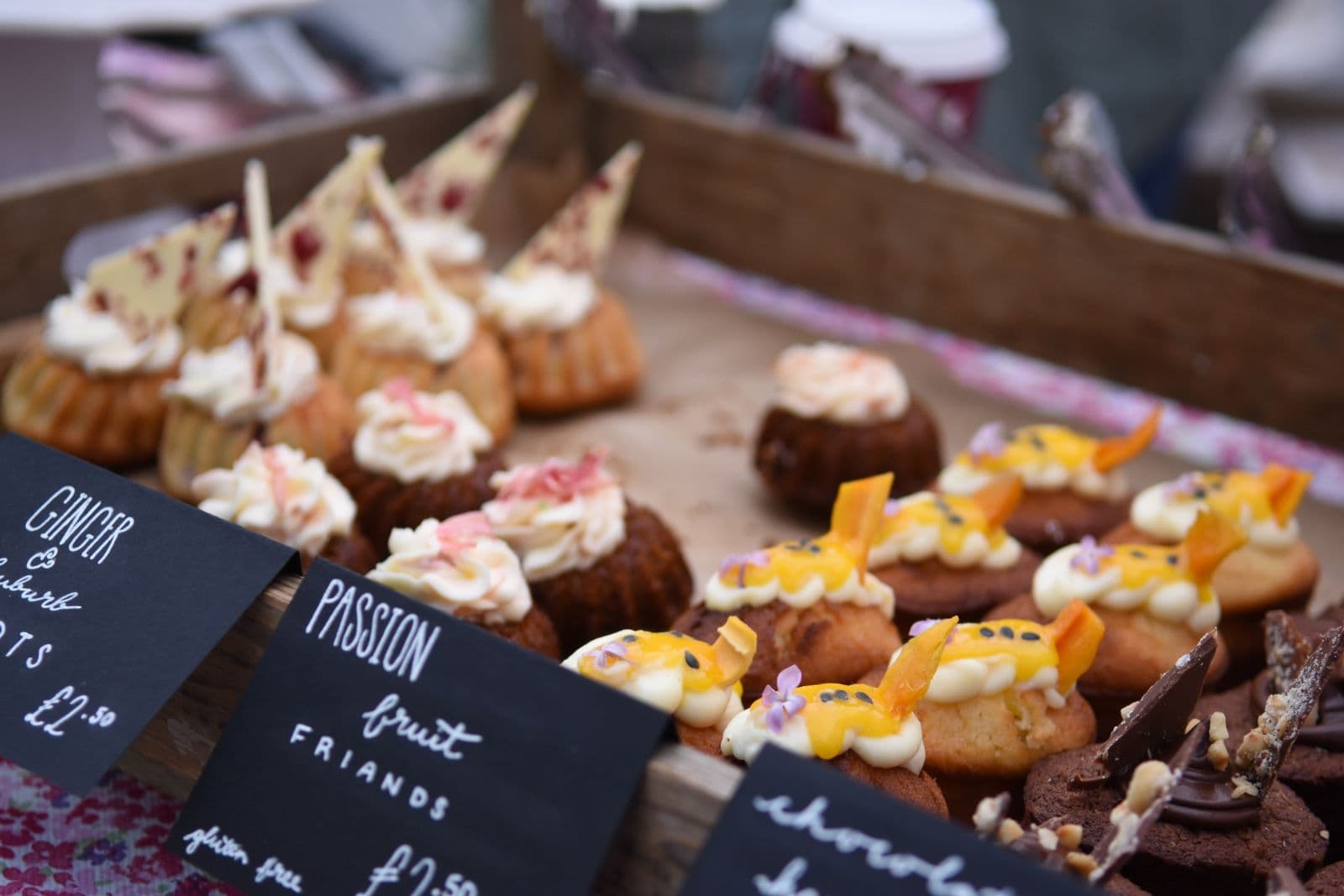 Food stalls at the Shaftesbury Food Festival