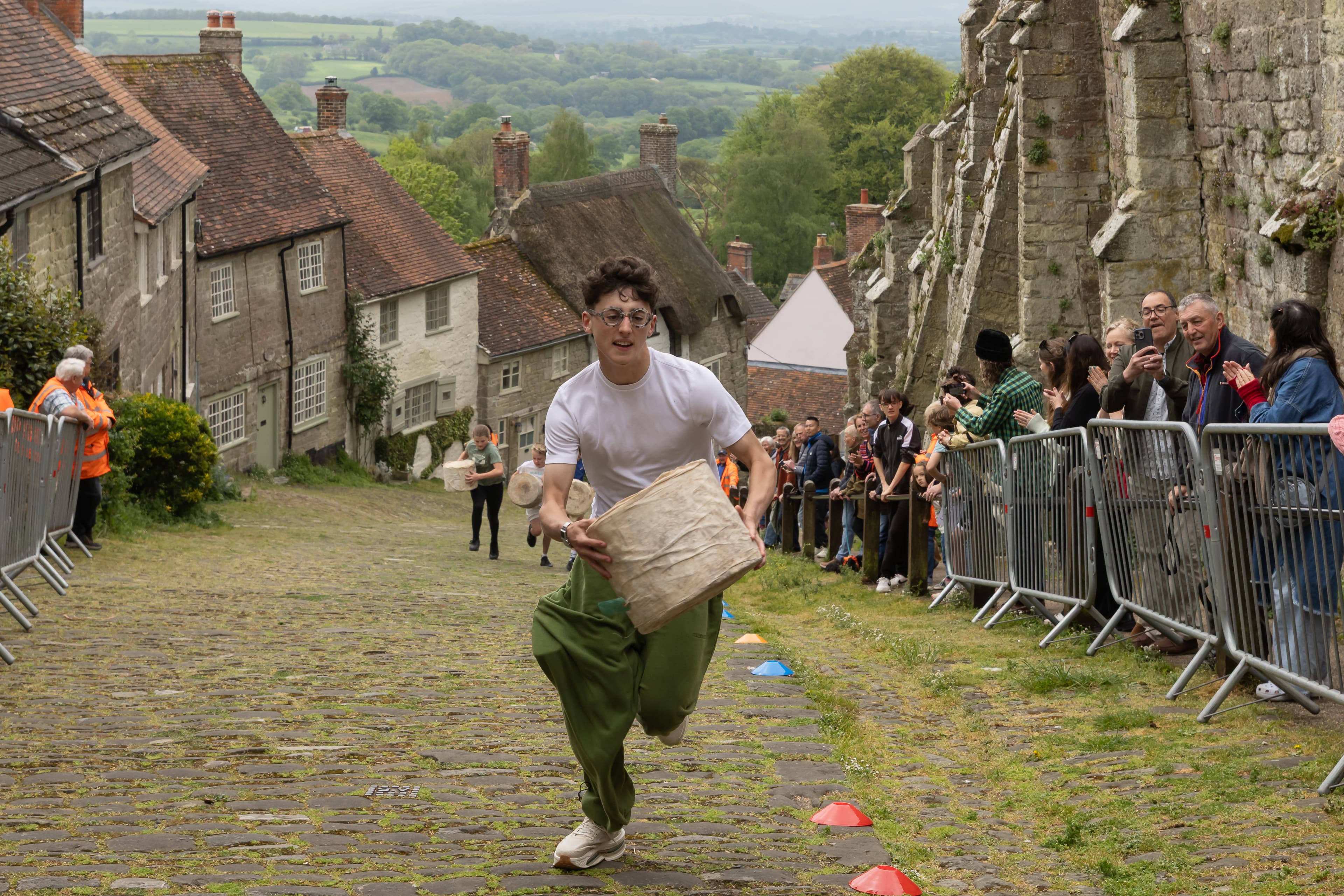 Gold Hill Cheese Race sole runner
