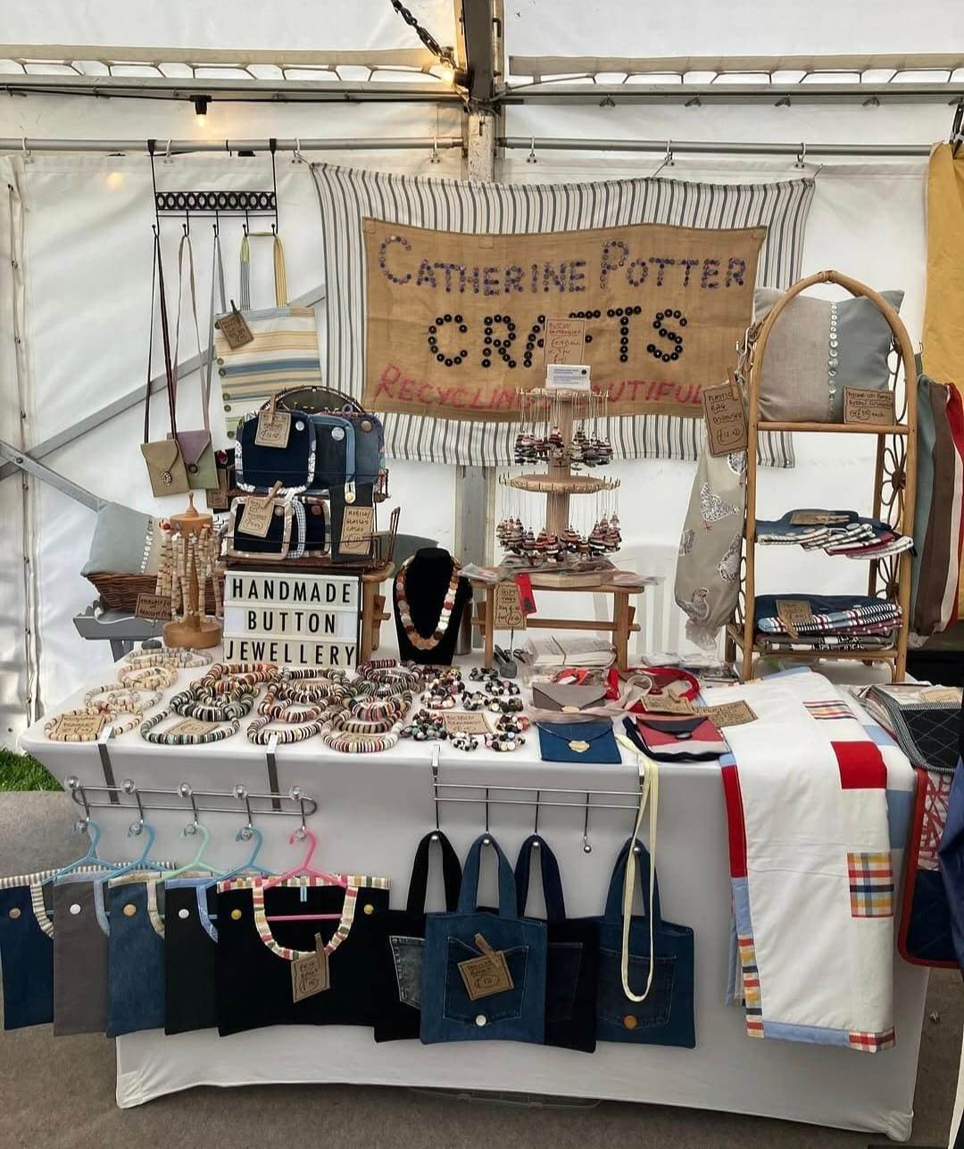 Catherine Potter Crafts stall