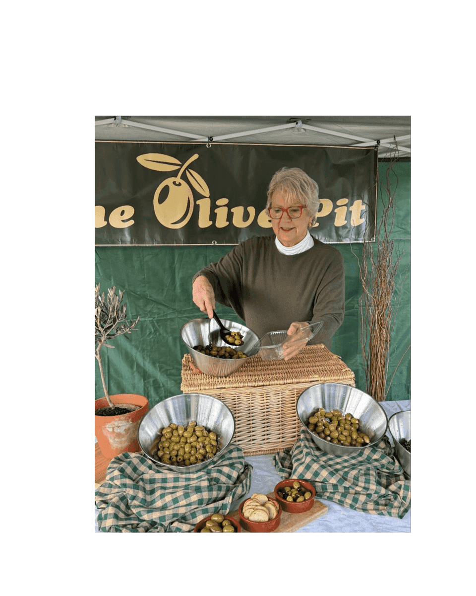 The Olive Pit stall